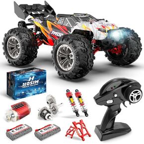Hosim 1:14 RC Car for Adults, 52+ KMH High Speed RC Truck, 4X4 Fast Remote Control Car All Terrain Off Road RC Buggy Hobby Grade Large Size Racing Toys Gift Rc Monster Trucks