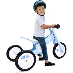 banana bike Toddler Wooden Balance Bike - No Pedals Tricycle - Puncture Proof Tires, Ergonomic and Durable - Birthday Gift for Boys and Girls - Ideal for Kids - 29.9''x16.9'' (Green)
