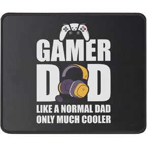 Gaming Dad Like A Normal Dad Mouse Pad - Gamer Gifts Video Gaming Men Gift - Funny Gifts for Fathers Day - Computer Mouse Mat 9.5 Inch