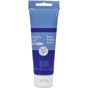 Artist's Loft Acrylic Paint, 4 oz (Brilliant Blue)