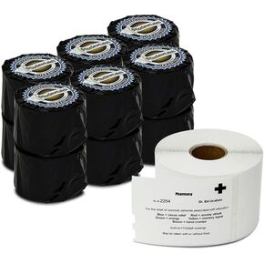 OfficeSmartLabels - 2-1/8" x 2-3/4" Veterinary Diskette Media Labels, Compatible with 30324 (12 Rolls - 400 Labels Per Roll)