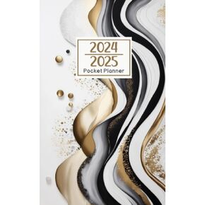 pocket planner 2024-2025: 2 year Pocket Calendar January 2024 to December 2025