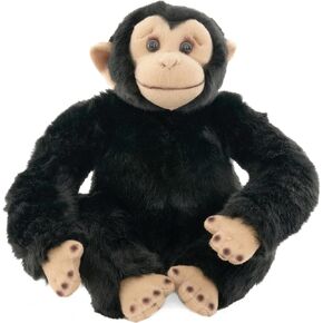 Bearington Bing The Chimpanzee Plush, 10.5 Inch Monkey Stuffed Animal