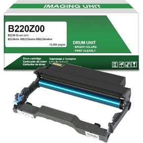 MB2236 B220Z00 Imaging Unit High Yield Drum Cartridge (12,500 Pages) Replacement for Lexmark B2236dw, MB2236adw, MB2236adwe Printer