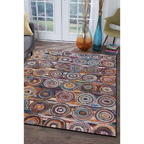 5x7 Area Rug - Area Rugs for Living Room - Dining Room, Bedroom, Entryway Rug - Alfombras para Salas Modernas
