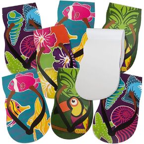 ArtCreativity Mini Sandal Memo Notepads, Set of 12, Small Tropical-Themed Notepads, Cute Stationery Supplies for School & Office, Fun Beach Party Favors, Goody Bag Fillers for Kids
