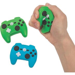 Gamer Video Game Controller Shaped Stress Toy - Set of 12 - Game Party Favors