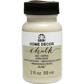 FolkArt 36311 Home Decor Chalk Furniture & Craft Paint in Assorted Colors, 2 ounce, Oatmeal