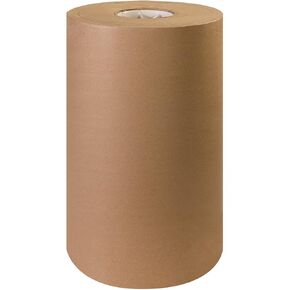 Aviditi Kraft Paper Roll, 40#, 15" x 900', Kraft, 100% Recycled Paper, Ideal for Packing, Wrapping, Craft, Postal, Shipping, Dunnage and Parcel