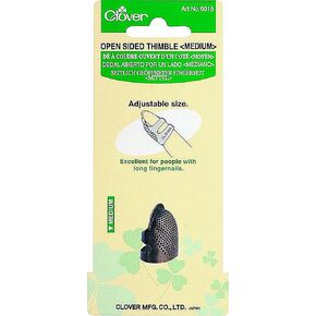 Clover Metal Open-Sided Thimble, Small