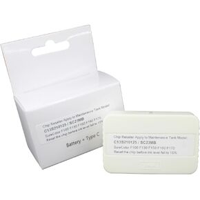SC23MB C13S210125 Waste Ink S210125 Maintenance Box chip Resetter for Epson SC-F100 SC-F130 SC-F160 SC-F170 F100 F130 F160 F170 Printer