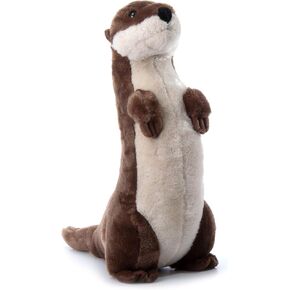 The Petting Zoo, River Otter Stuffed Animal, Gifts for Kids, Standing River Otter Plush Toy 20 inches