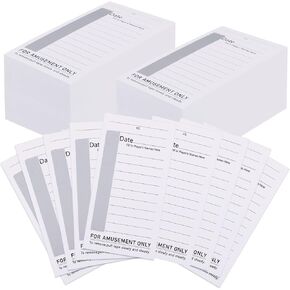200 Packs 10 Line Sports Strip Cards Super Football Bowl Football Pool Cards, 100 No-Repeat Baseball Boxing Soccer Football Strip Cards Playing Scratch Off Cards for Super Football Party Favor
