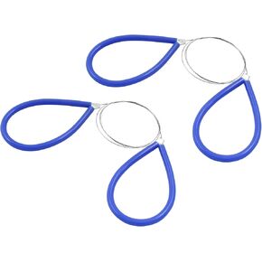 Kemcatui 2Pcs Clay Cutters Wire, Ceramic Wire Steel Pottery Wire with Plastic Handle, Pottery Cut Off Tool for Clay Cutting, Sculpting, Carving