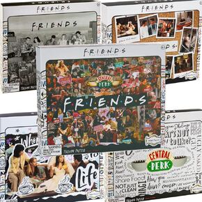 حزمة أحجية الأصدقاء للبالغين - 5 أصدقاء برنامج تلفزيوني ألغاز رائعة للبالغين 1000 قطعة in Kuwait