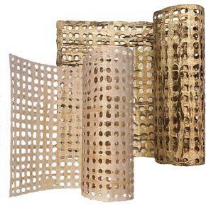Feather Luna Cafe Con Leche & Cream 2PC - XL Amate Bark Paper 38in x 16in (96cm x 40cm). Used for DIY Projects: Wall Art, Lamp Shades, Upcycle & Repurpose, Wall Texture