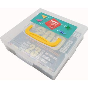 [Taro's Origami Studio] Standard 6 inch (15 cm) Origami Paper Storage Container with Standard Kami Origami Paper 200 Sheets (Made in Japan)
