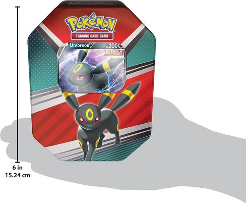 Pokémon TCG: V Tin Heroes Umbreon (1 Foil Card & 4 Booster Packs) in Saudi Arabia