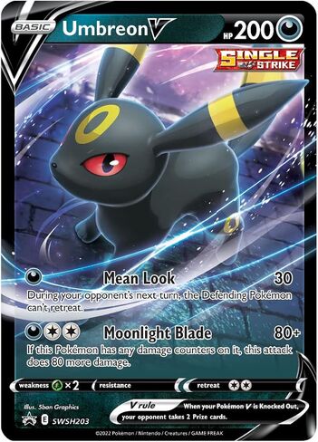Pokémon TCG: V Tin Heroes Umbreon (1 Foil Card & 4 Booster Packs) in Saudi Arabia