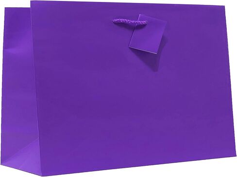 allgala Gift Bags, 12 Pack 16x12x6 Inch Extra Wide Vogue Bag Dark Blue Gift Bags with Handles for Birthday, Wedding, Party Supplies, Baby Shower, Holidays, Chirstmas in Kuwait