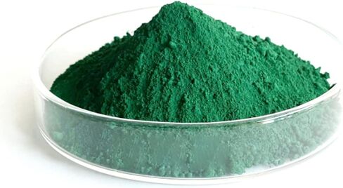 Green Iron Oxide(500g) Mineral Pigment,Pigments for Artistic and Decorative Painting, Concrete, Clay, Lime, Plaster, Masonry and Paint Products in Saudi Arabia