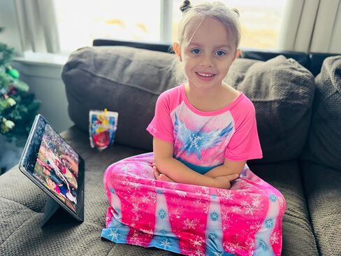 LQSZ Girls Princess Nightgowns Night Dress Sleepwear 3-10 Years Pajamas Nightgowns for Little Girls in Kuwait