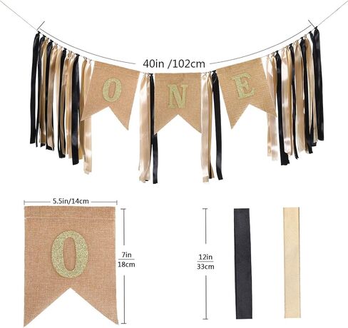 زي Boy Cake Smash - زينة عيد الميلاد الأول، زي Smash Cake وحمالات، لافتة عيد ميلاد، تاج، أغطية الكعكة (أسود) in Kuwait