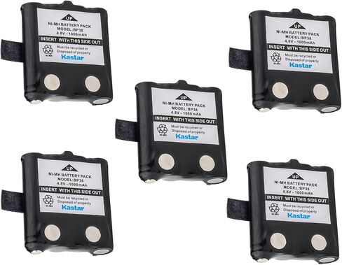 Kastar 2-Pack Ni-MH 4.8V 1000mAh Two-Way Radio Battery Replacement for Uniden BP38, BP-38, BP39, BP-39, BP40, BP-40, Uniden BT537, BT1013, BT-537, BT-1013, FPB9404, GMR635, GMR635-2CK, GMR638, GMR645 in Saudi Arabia