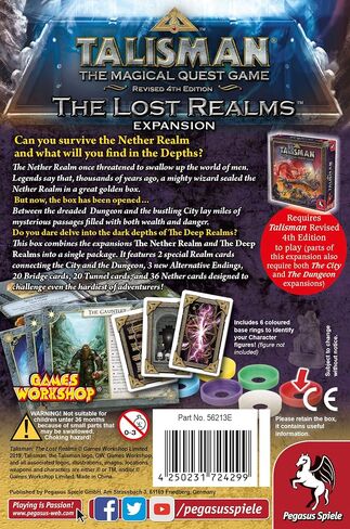 Pegasus Spiele Talisman: The Dragon Expansion, Blue in Saudi Arabia