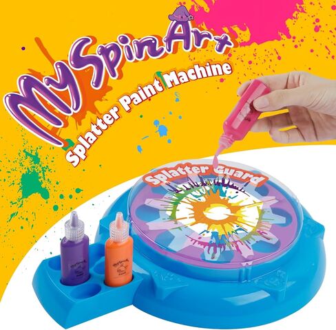 Wings Giant Paint Spin Art Machine Kit for Kids, Paint Spinner with Splatter Guard, Thicker Painting Spinner Arts & Crafts Birthday Gifts for 6-12 Years Old Boy, Girl in Kuwait