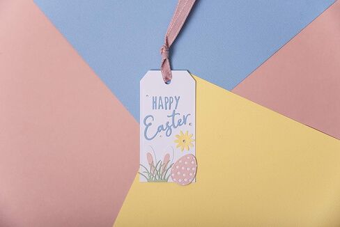 Sizzix Thinlits Die Set 17 Pack Easter Sentiments by Emily Tootle, Multicolor in Saudi Arabia