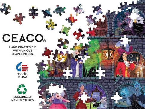 Ceaco - Disney - Villains Underground - 1500 Piece Jigsaw Puzzle in Saudi Arabia