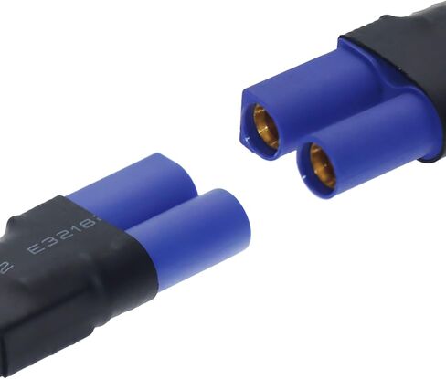 RC Lipo Battery Connector Adapter for Traxxas TRX to EC5 Connector Adapter Plugs fit Slash/Rustler/Stampede/Bandit/E Revo RC Cars in Kuwait