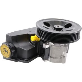 20-38771 Power Steering Pump with Pulley Replace 52087871 52087871AB 86-00274 RL087871AE AD55-7140 Compatible with Jeep Cherokee 4.0L 1996-2001,Jeep TJ 4.0L 1997-2003,Jeep Wrangler 4.0L 1997-2003