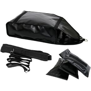 مدرب زلاجات الأثقال قابل للتعديل من CSTHEN - معدات تدريب زلاجات الوزن وسرعة الجري مع 3 أكياس رمل مرجحة in Kuwait