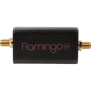 Flamingo+ AM (Flamingo AM v2) - High Attenuation Broadcast AM Bandstop (Notch) Filter for Software Defined Radio (RTL-SDR) Applications. Blocks 300kHz to 1900kHz on Connected Device