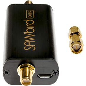 Nooelec SAWbird GOES - Premium Dual Ultra-Low Noise Amplifier (LNA) & Saw Filter Module for NOAA (GOES/LRIT/HRIT/HRPT) Applications. 1688MHz Center Frequency