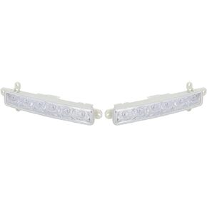 9802795580 2PCS Car Daytime Running Light 5520280 6 LEDs Bright Light Heat Resistant Replacement For Peugeot 301 308S 408