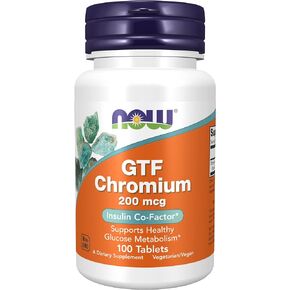 GTF Chromium 200mcg 100 Tablets (Pack of 2)