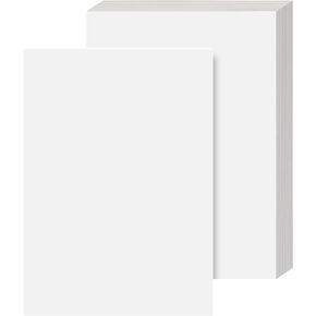 A3 White Heavyweight Card Stock | Extra Thick & Durable 80lb Cover (216 GSM) – Smooth Finish | For Arts & Crafts, Charts, Presentations Posters | 11.7" x 16.5" Inches | 50 per Pack