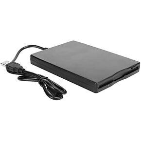 SUNGOOYUE 3.5 Inch Portable USB Floppy Disk Drive, External Removable Floppy Disk Reader Card Reader Computer Accessory for PC Laptop