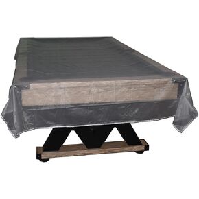 Transparent Pool Table Billiard Dust Cover - Fits 7/8/9 ft. Table