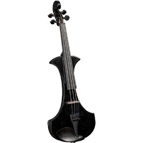 Cremona SV-180BKE Premier Student Electric Violin - Sparkling Black - 4/4 Size