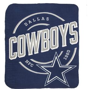 Northwest NFL Unisex-Adult Fleece Marque Throw Blanket 50" x 60"