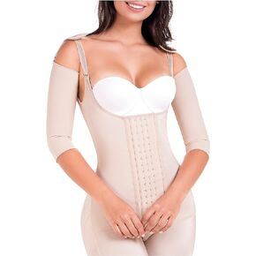 MariaE 9012 Arm Faja Post Lipo Compression Sleeves for Women Postsurgical Para Brazos