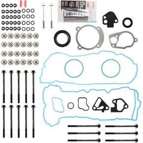 Head Gasket Set Kit, 37Pcs Engine Cylinder Head Gasket Kit Fit for 08-09 G8 3.6L V6 DOHC OEM# HS26376PT-3/ES72274
