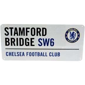 Chelsea FC Authentic Stamford Bridge Metal Street Sign