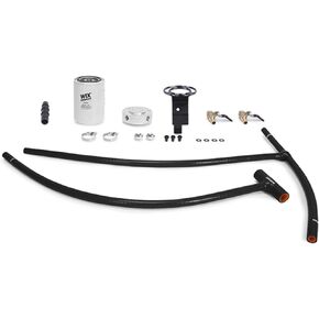 Mishimoto MMCFK-F2D-03BK Coolant Filter Kit Compatible With Ford 6.0L Powerstroke 2003-2007 Black