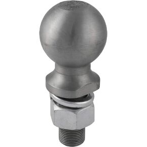 CURT 40042 Raw Steel Trailer Hitch Ball, 12,000 lbs, 2-5/16-Inch Diameter, 1 x 2-1/4-Inch Shank