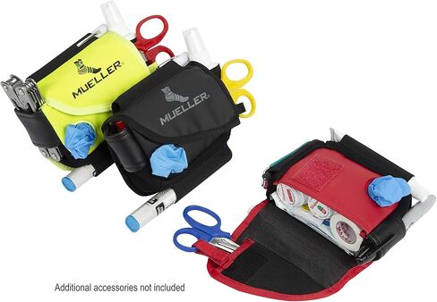 مجموعة Mueller Sports Medicine Medi Kit PPE ProPack، للرجال والنساء، أسود، مقاس واحد in Kuwait